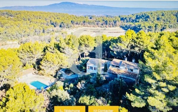 Vente Villa parc de 25000 m2 Carpentras   