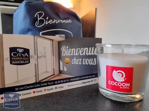 Location appartement Tours (37) 1 pièce 25.96m²
