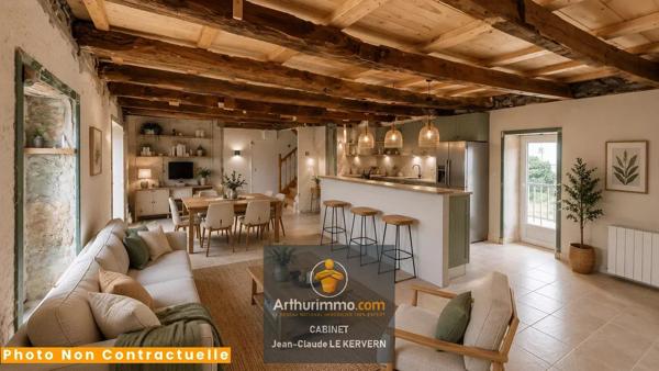 Vente                                                      Maison
                        
                     4 pièces                      106 m2                     à Plédran