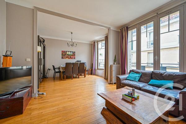 Appartement F3 à vendre  3 pièces - 52,80 m 2   PARIS  - 75017