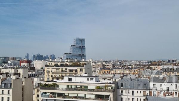 Appartement F3 à vendre  3 pièces - 52,80 m 2   PARIS  - 75017