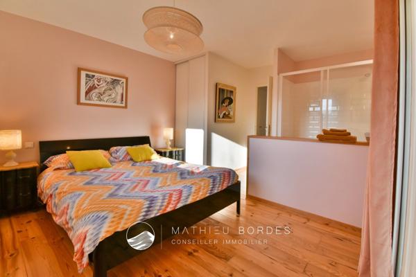 Villa de caractère avec piscine à Villefranque