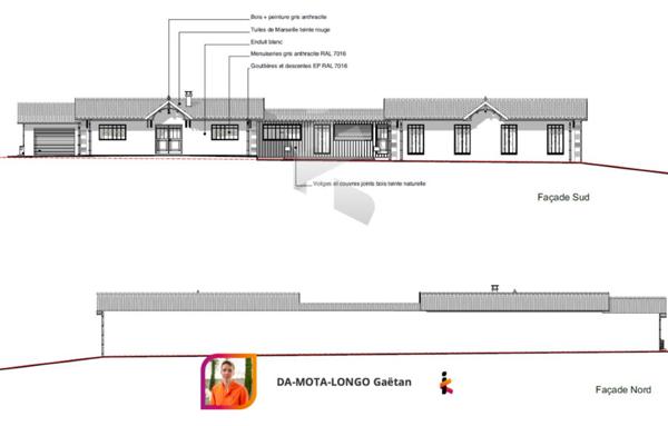 Villa neuve haut de gamme   Plain-pied avec piscine, centre-ville