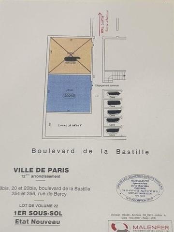 Divers à louer à Paris 12e arrondissement à Paris (75012), ref : 63130-L1