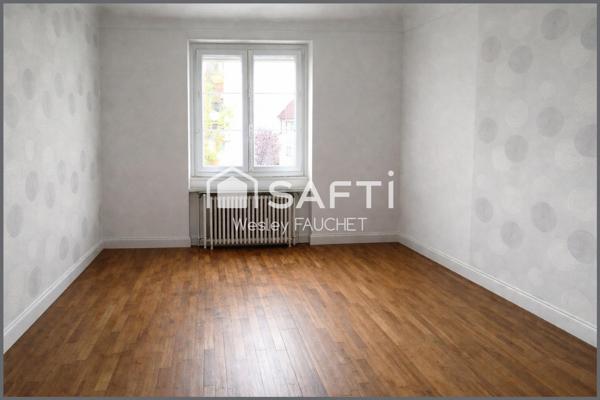 Maison de ville avec garage 105 m² – 3 chambres – Proche Belle-Isle