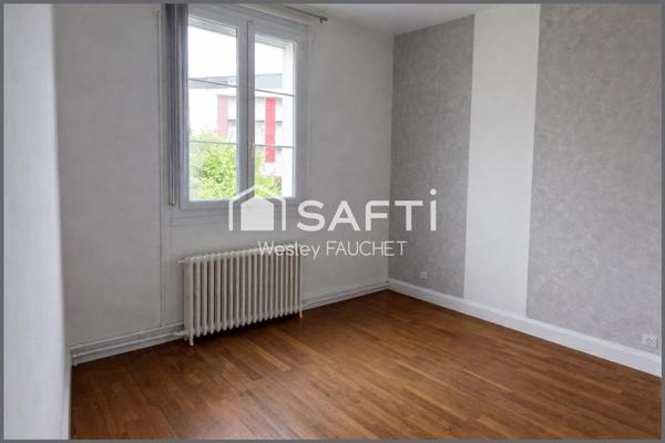 Maison de ville avec garage 105 m² – 3 chambres – Proche Belle-Isle