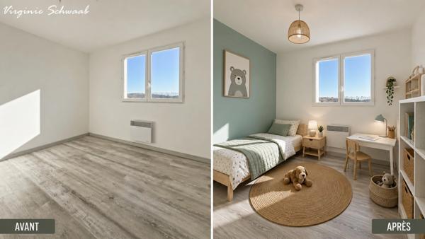 Habas (40) Maison de plain-pied à vendre, 5 pièces + 2 pièces indépendant, au calme sur un terrain de 1700 m2