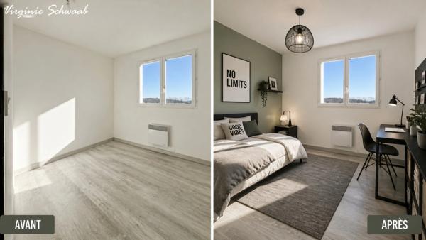 Habas (40) Maison de plain-pied à vendre, 5 pièces + 2 pièces indépendant, au calme sur un terrain de 1700 m2