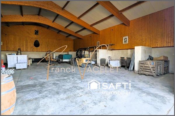 Opportunité Rare - Bâtiment viticole de presque 700 m² pour de multiples projets