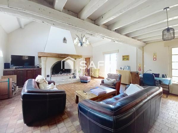 Propriété 17432m² avec 5 chambres, pré et box pour animaux