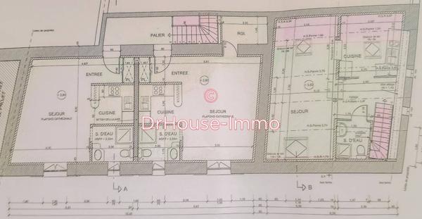 Immeuble à vendre 4 pièces de 95 m²