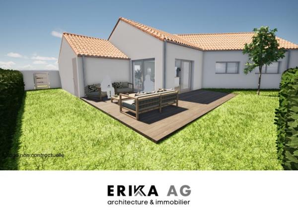 Maison plain-pied Thénac 105 m²