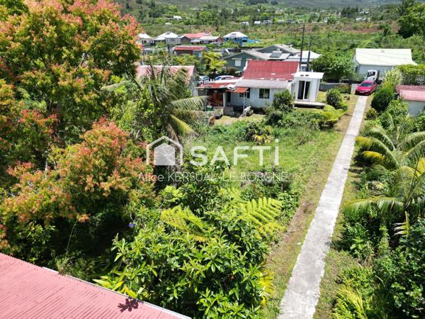 LA PLAINE-DES-PALMISTES Maison 2 chambres 72m² - Terrain 1048M²