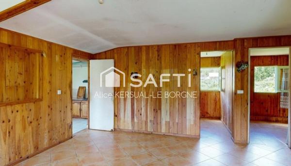 LA PLAINE-DES-PALMISTES Maison 2 chambres 72m² - Terrain 1048M²