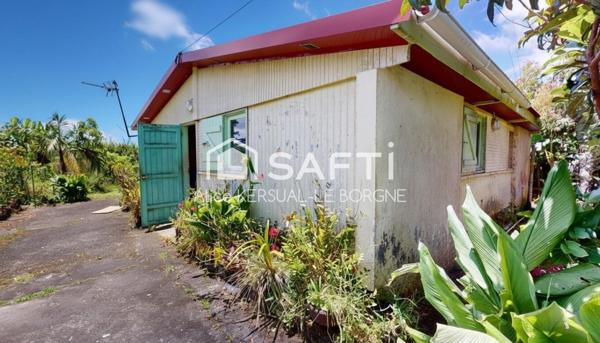 LA PLAINE-DES-PALMISTES Maison 2 chambres 72m² - Terrain 1048M²