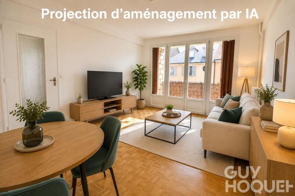 F2 44 m² à Rambouillet avec balcon