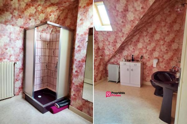 Noyers sur Cher maison - 158 m² - 5 pièces - 4 chambres sur terrain de 1320 m²