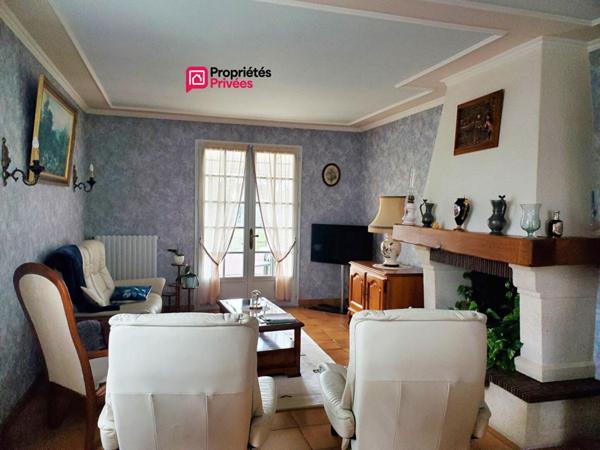 Noyers sur Cher maison - 158 m² - 5 pièces - 4 chambres sur terrain de 1320 m²