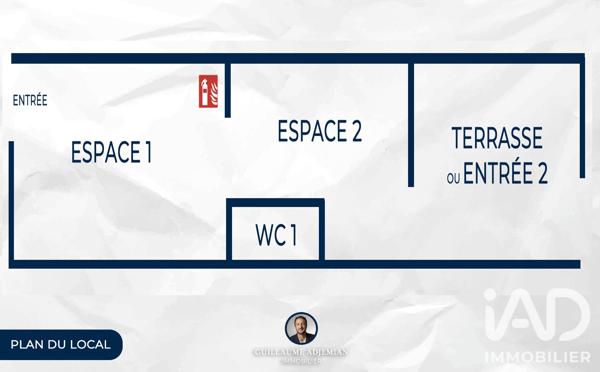 Droit au bail à vendre 17 m² Saint-Lô