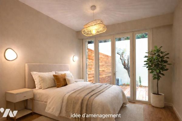 Nice – Cimiez | 2 pièces rénové avec terrasse et jardin