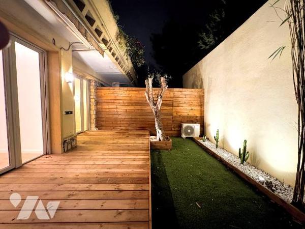 Nice – Cimiez | 2 pièces rénové avec terrasse et jardin