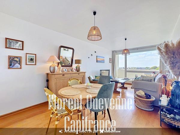 Appartement 2 pièces rénové avec balcon, parking et cave