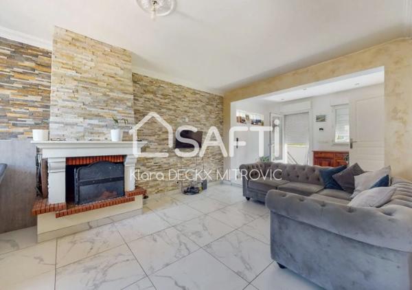 Maison individuelle 4 pièces avec jardin