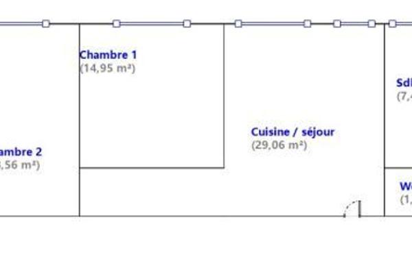 Appartement à vendre    3 pièces •  Paris 11