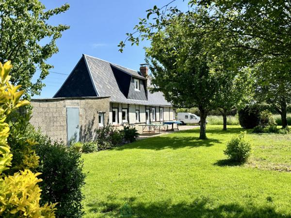 Longère 85 m2 sur un terrain de 1200 m2