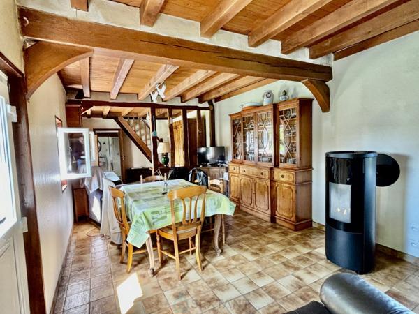 Longère 85 m2 sur un terrain de 1200 m2