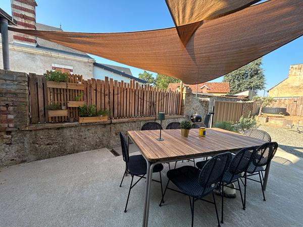 MAISON - GARAGE ET JARDIN - CHANGÉ