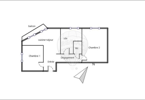 Appartement  en vente - 