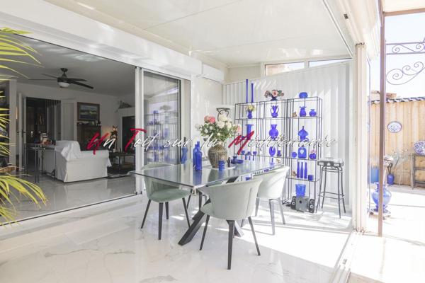 Villa récemment rénovée, 113m2 habitables à La Londe, 6 pièces, 4 chambres, garage et jardin