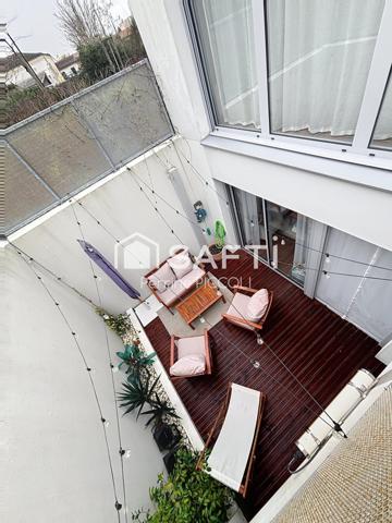 Tout le charme d'une maison dans un appartement