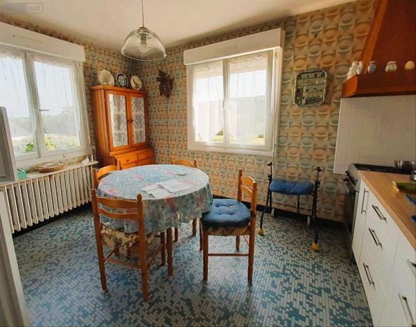 Maison individuelle à vendre à Cléguérec dans le Morbihan (56480), ref : 063-444