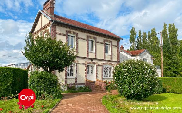 Maison à vendre    6 pièces • 104 m2 Les Andelys