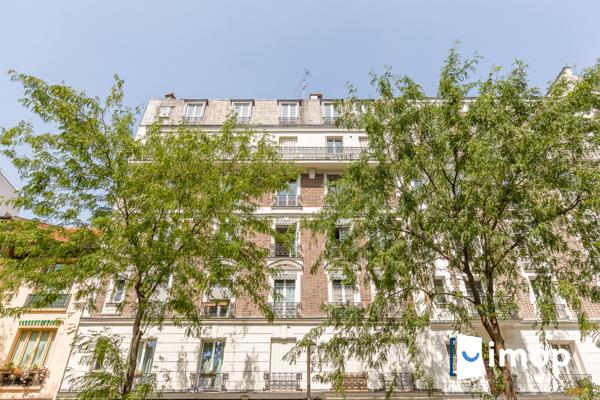 À 5 min du métro, élégant 2 pièces lumineux de 38m² dans immeuble ancien sécurisé
