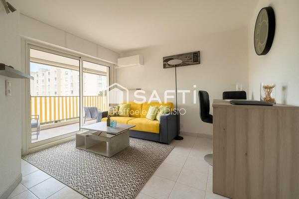 À 300 m de la mer, T3 lumineux au calme absolu !