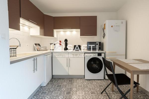 À 300 m de la mer, T3 lumineux au calme absolu !