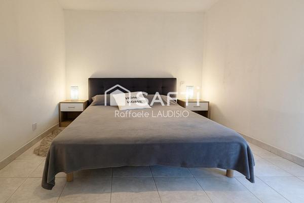 À 300 m de la mer, T3 lumineux au calme absolu !