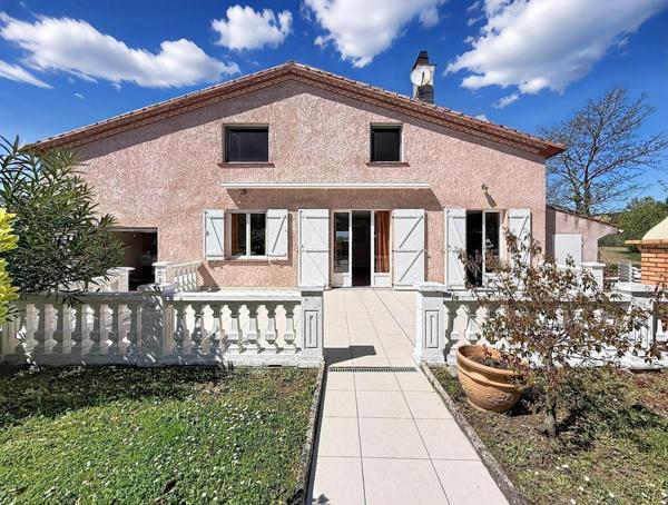 A VENDRE - Cintegabelle - Maison T4 de 122m² avec garage sur une parcelle de 2480m² en bord d'Ariège