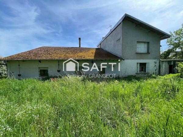 Maison de village de 190M² environ à rénover avec terrain attenant de 5000M²
