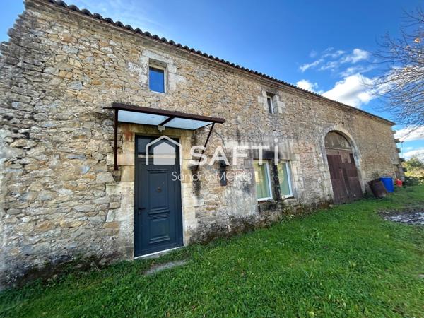 Maison de maître de caractère avec dépendance à Caudrot (33490), à 40 min de Bordeaux