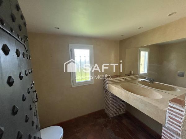 Maison de maître de caractère avec dépendance à Caudrot (33490), à 40 min de Bordeaux