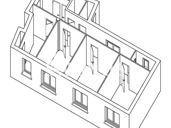 Location Appartement 3 pièces 61.84 m² - 23 RUE BOURBEAU Poitiers 86000