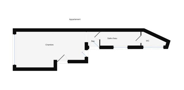 Appartement
         1 pièce
        - 26 m² Exclusivité 73 500 € *