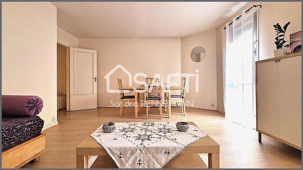 2P CALME, LUMINEUX, CAVE et PARKING 10 MIN GARE