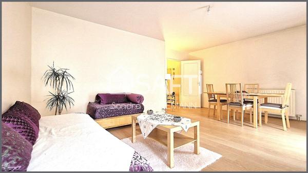 2P CALME, LUMINEUX, CAVE et PARKING 10 MIN GARE