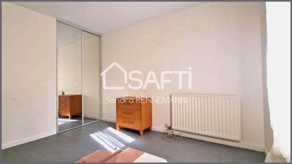 2P CALME, LUMINEUX, CAVE et PARKING 10 MIN GARE