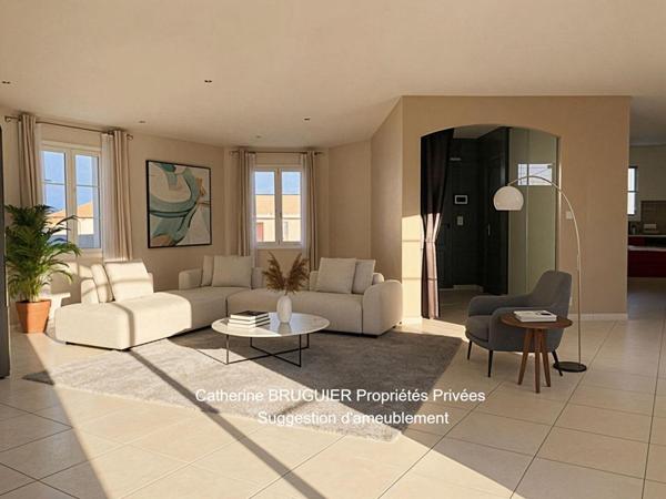 Villa de plain pied Angliers - Entre Niort et La Rochelle -140 m2 - 4 chambres- piscine - jardin clos de 950 m2